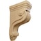Ekena Millwork 3 3/8"W x 6 1/2"D x 10 1/2"H Boston Traditional Scroll Corbel, Cherry COR03X06X10TSCH - alternate 1